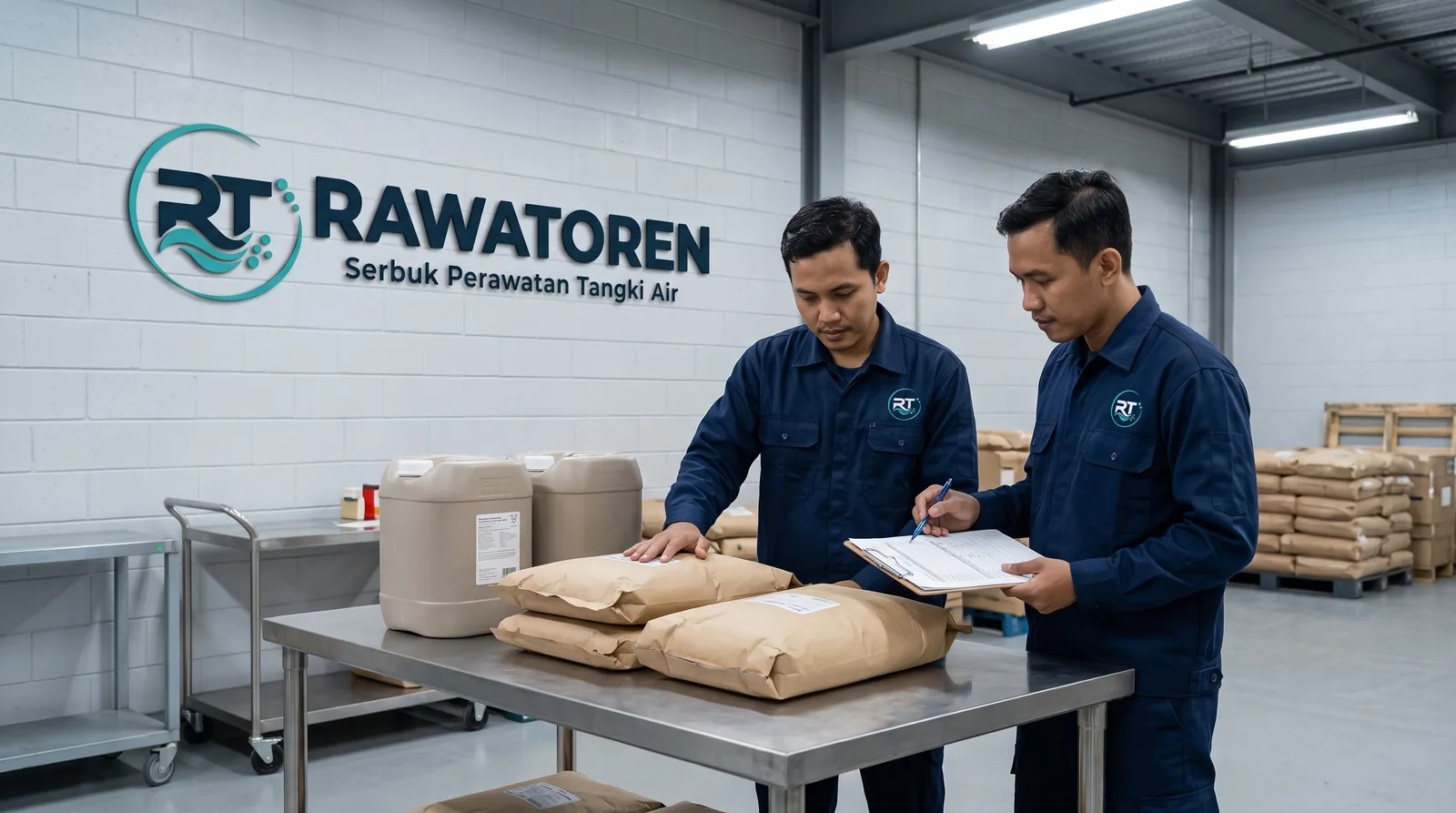 Visual konsep pemilihan bahan RAWATOREN